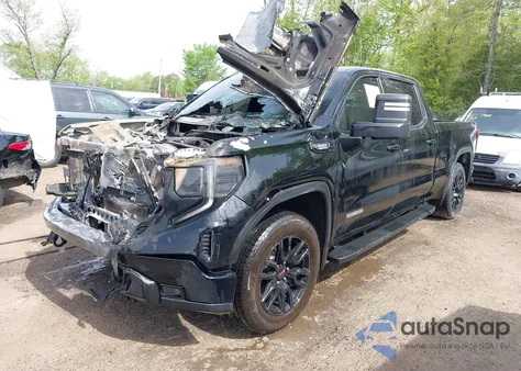 2022 GMC Sierra 1500 4Wd Short Box Elevation With 3Sb/4Wd Standard Box Elevation z USA, uszkodzony, nr VIN 3GTUUCET7NG535940